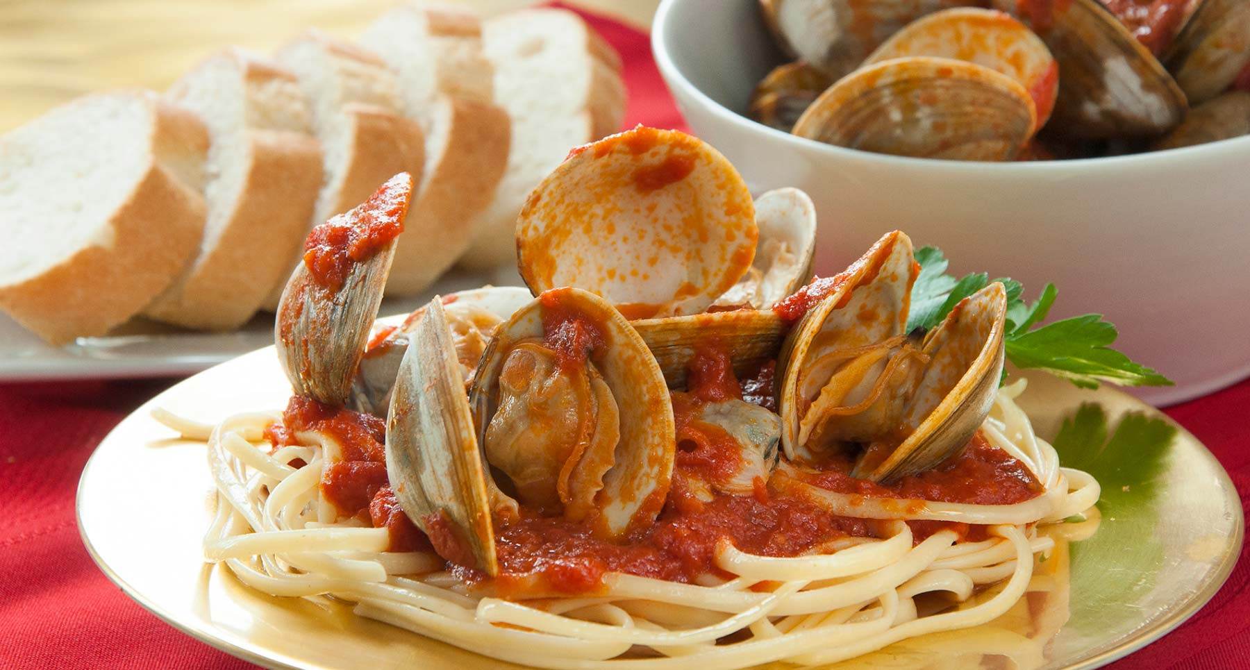 Clams Over Linguine Recipe Rao's Specialty Foods