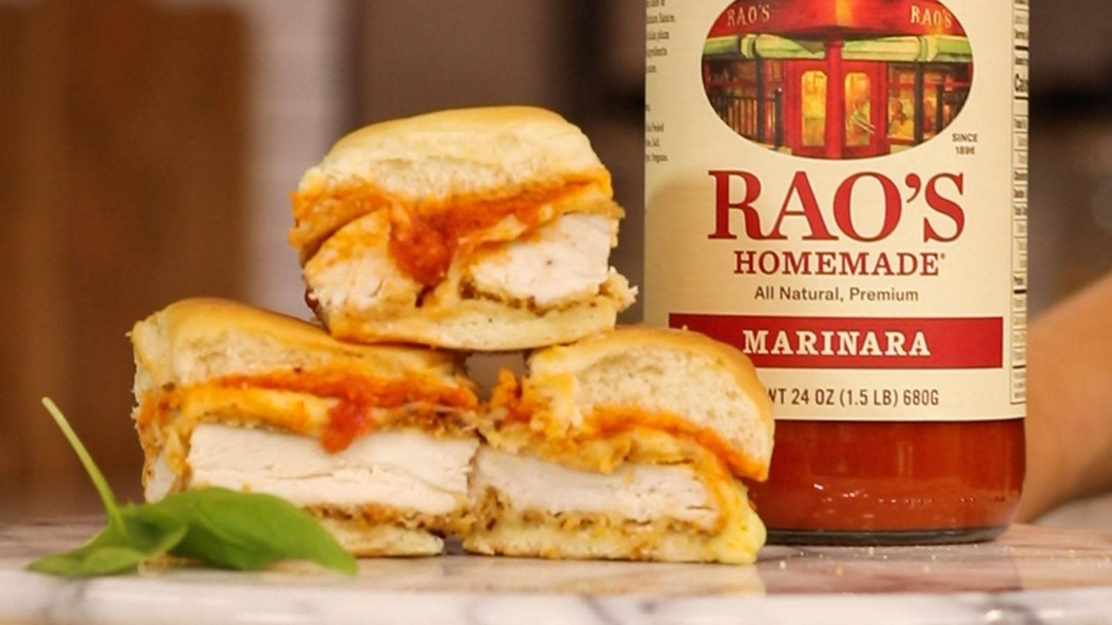 Olivia Culpo's Chicken Parm Air Fryer Sliders – Rao's Specialty Foods