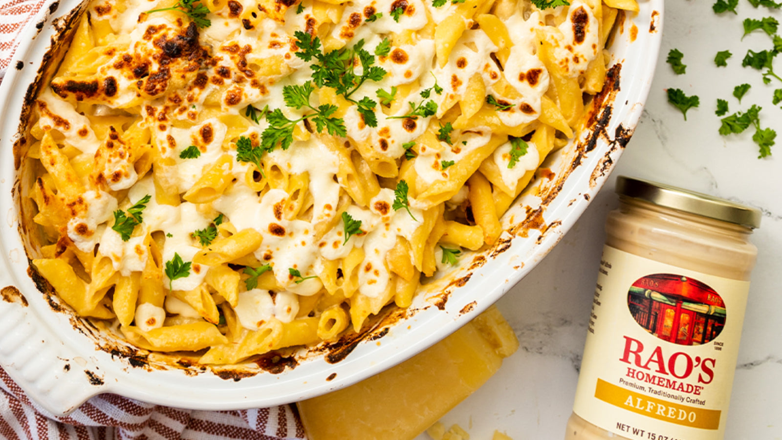 3 Cheese Casserole with Alfredo – Rao's Specialty Foods