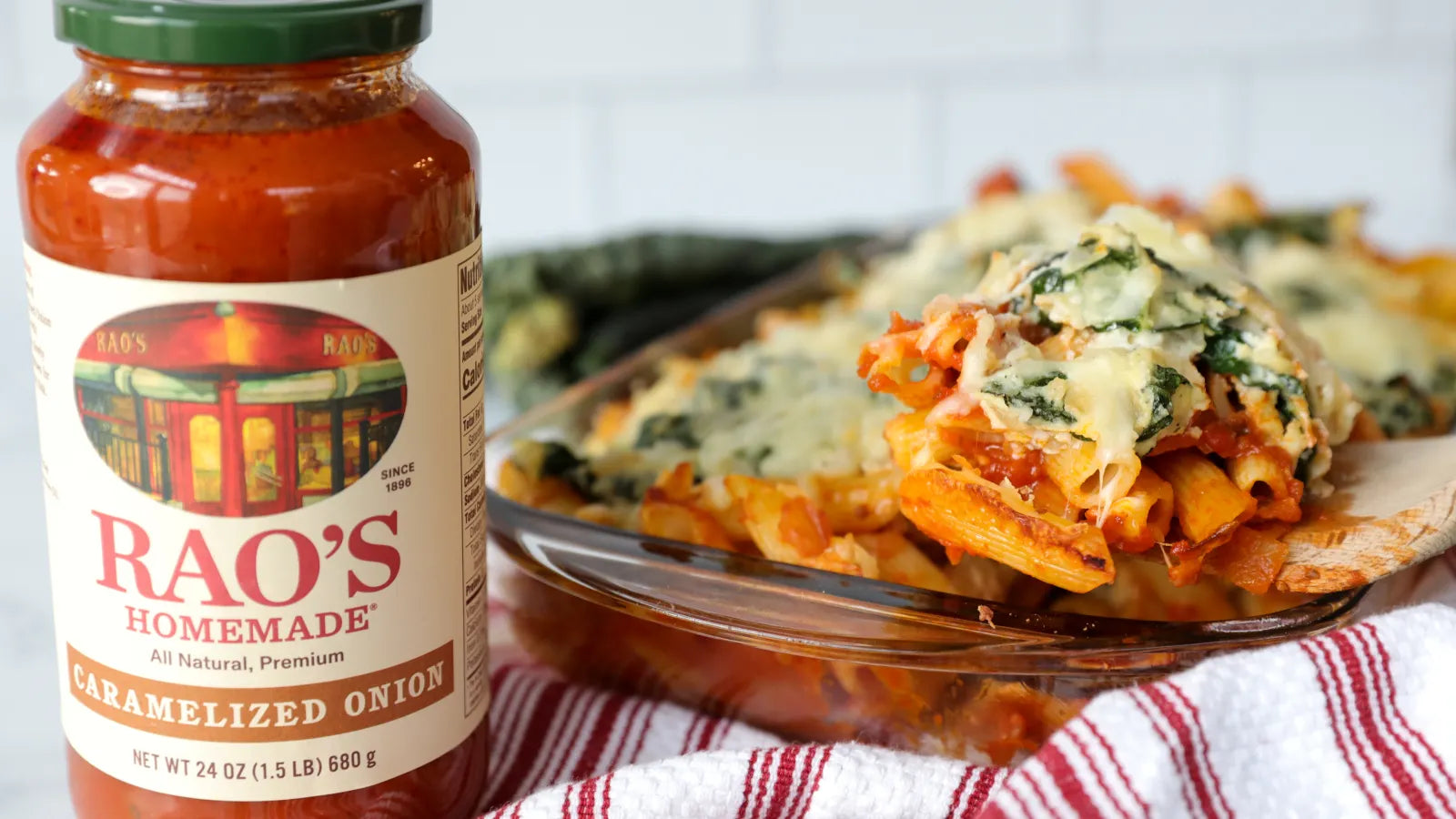 Rao’s Homemade X Kristin Cavallari’s Baked Penne with Kale and Caramel – Rao's Specialty Foods
