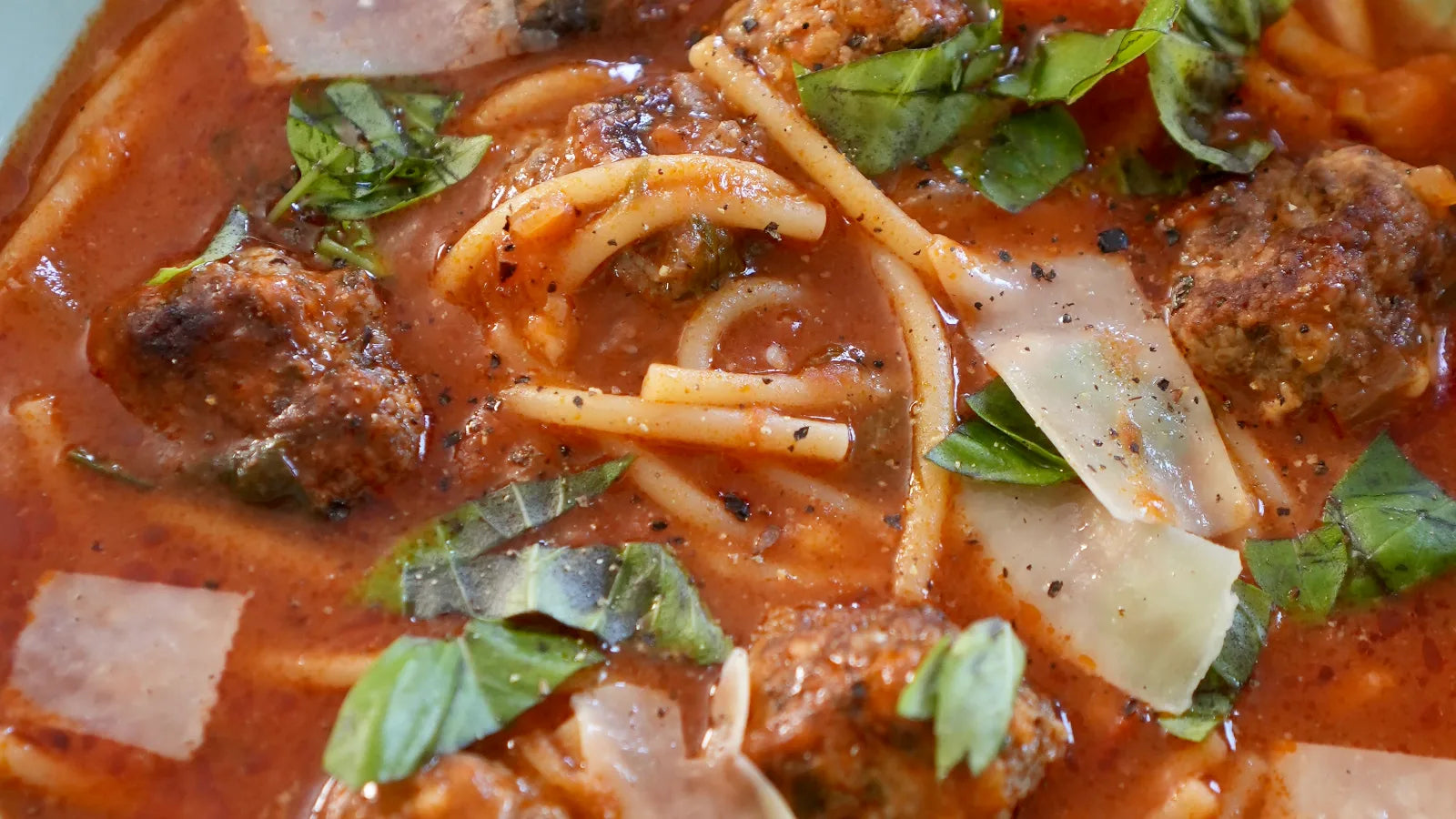 @dannylovespasta’s Spaghetti & Meatball Soup – Rao's Specialty Foods