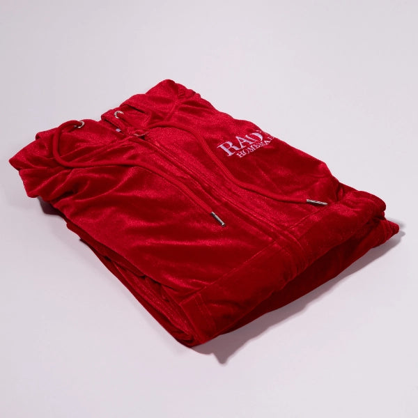 Rao’s Homemade Red Velour Loungewear