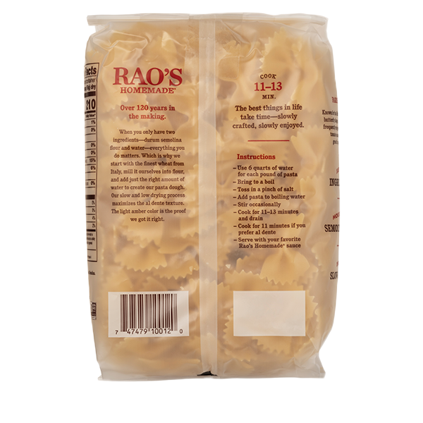 Farfalle Pasta