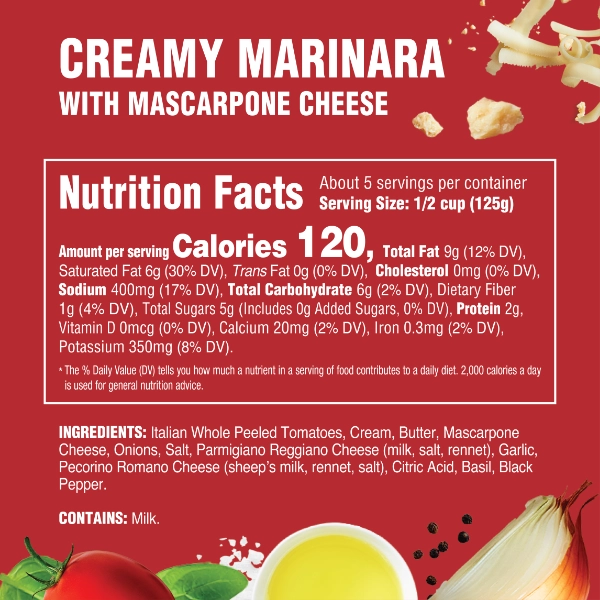 Rao's Homemade Creamy Marinara Sauce