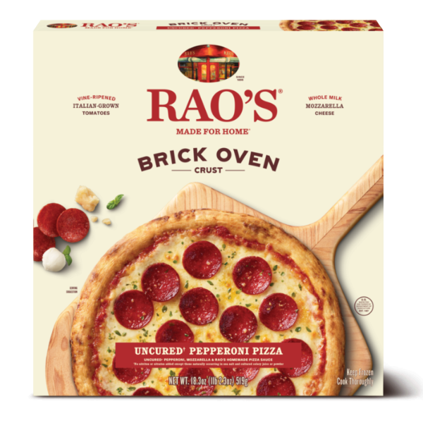 Brick Oven Frozen Pepperoni Pizza Rao’s Specialty Foods Rao's