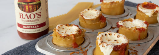 Olivia Culpo’s Gameday Mini Lasagna Cups - Rao's Specialty Foods