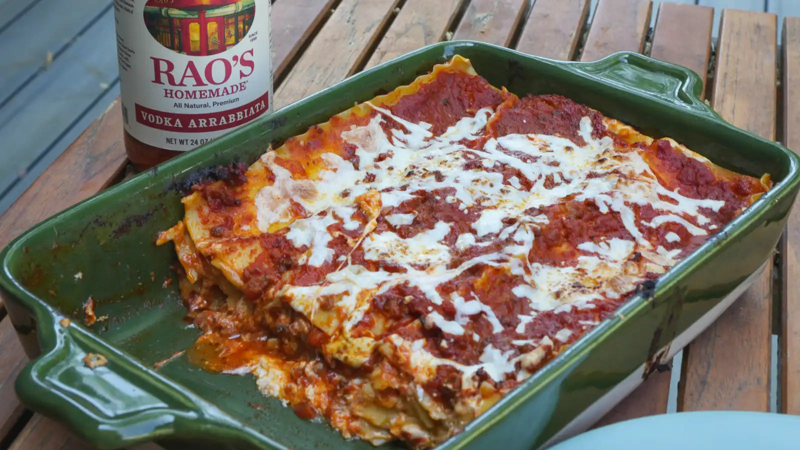 dannylovespasta’s Vodka Arrabbiata Lasagna Rao's Specialty Foods