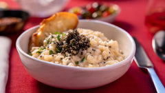 Golden Risotto with Black Crown Caviar
