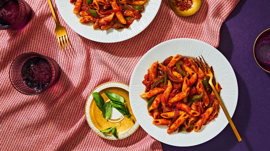 Bon Appétit’s Masala Arrabbiata Pasta with Rao’s Homemade® Arrabbiata Sauce and Rao’s Homemade® Penne Recipe - Rao's Specialty Foods