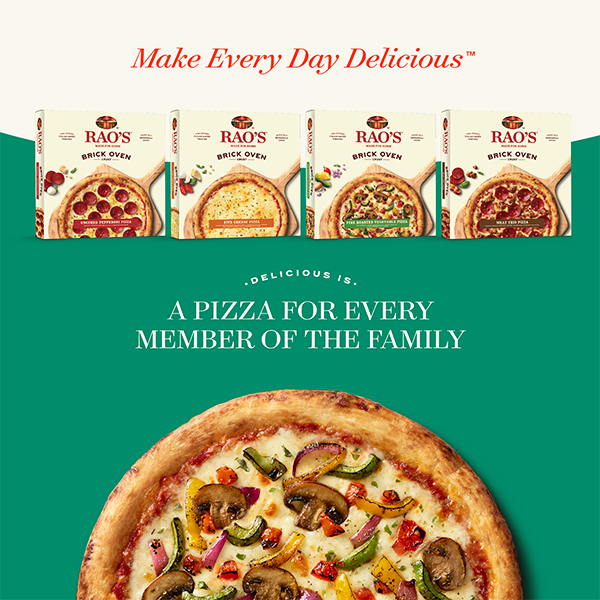 Rao's Roasted Vegetable Frozen Pizza