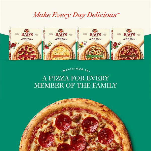 Frozen Meat Trio Pizza Rao s Specialty Foods