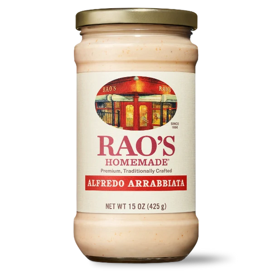 Case of Rao's Homemade Alfredo Arrabbiata Sauce