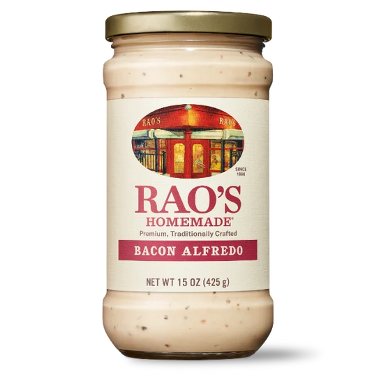 Case of Rao's Homemade Bacon Alfredo Sauce