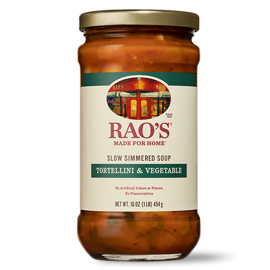 Buy Case of Tortellini & Vegetable Soup - Rao's Specialty Foods