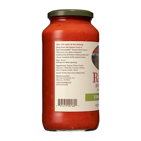 Rao's Tomato Herb Pasta Sauce