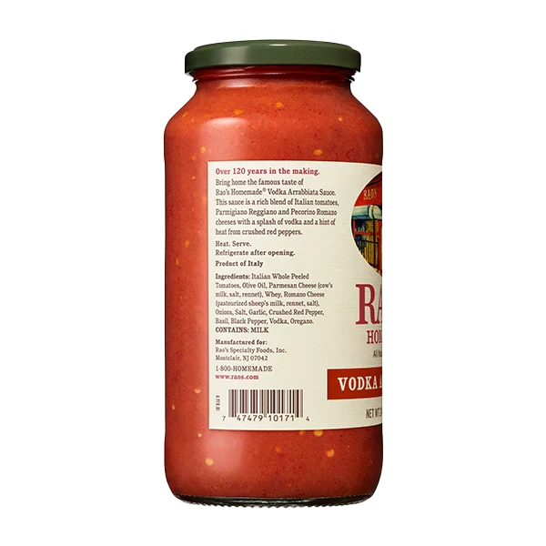 Spicy Vodka Arrabbiata