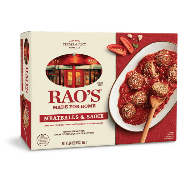 Frozen Meatballs & Sauce Rao's Specialty Foods