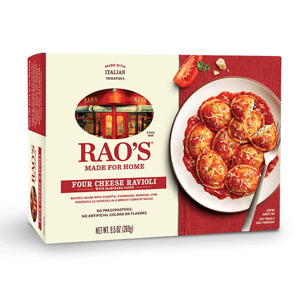 Rao's Four Cheese Ravioli with Marinara Sauce